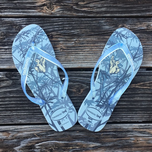 sloth flip flops